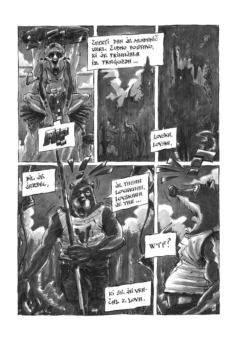 Marko
                      Kociper: Ogenj v očeh. Jazbec in tretji svet /
                      Fire in the Eyes. The Badger and the third world,
                      2019