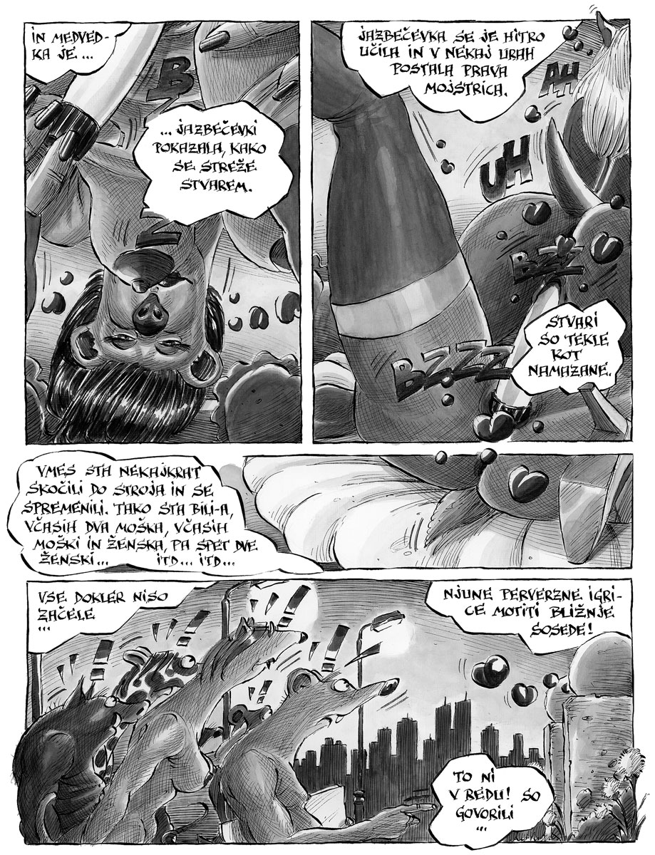 Marko
                      Kociper: Jazbec in ostali svet / The Badger and
                      the rest of the world