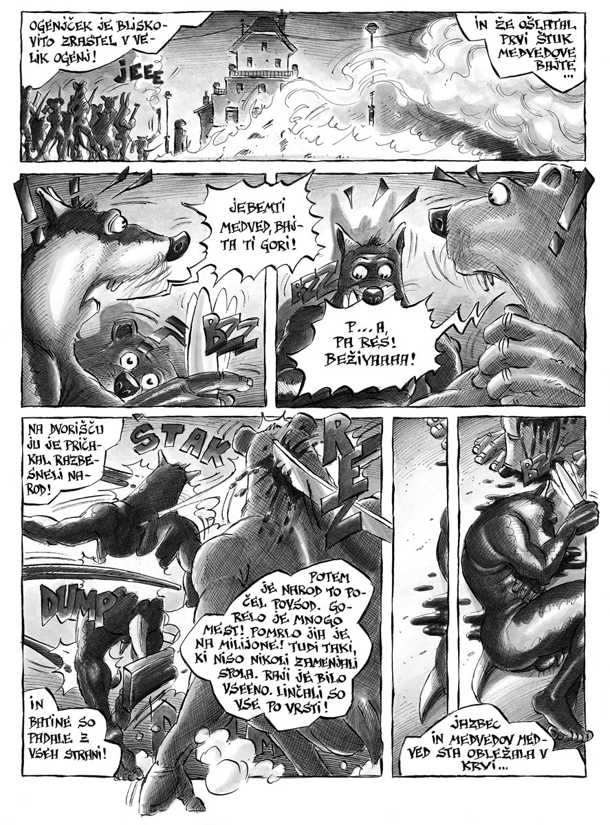 Marko
                      Kociper: Jazbec in ostali svet / The Badger and
                      the rest of the world