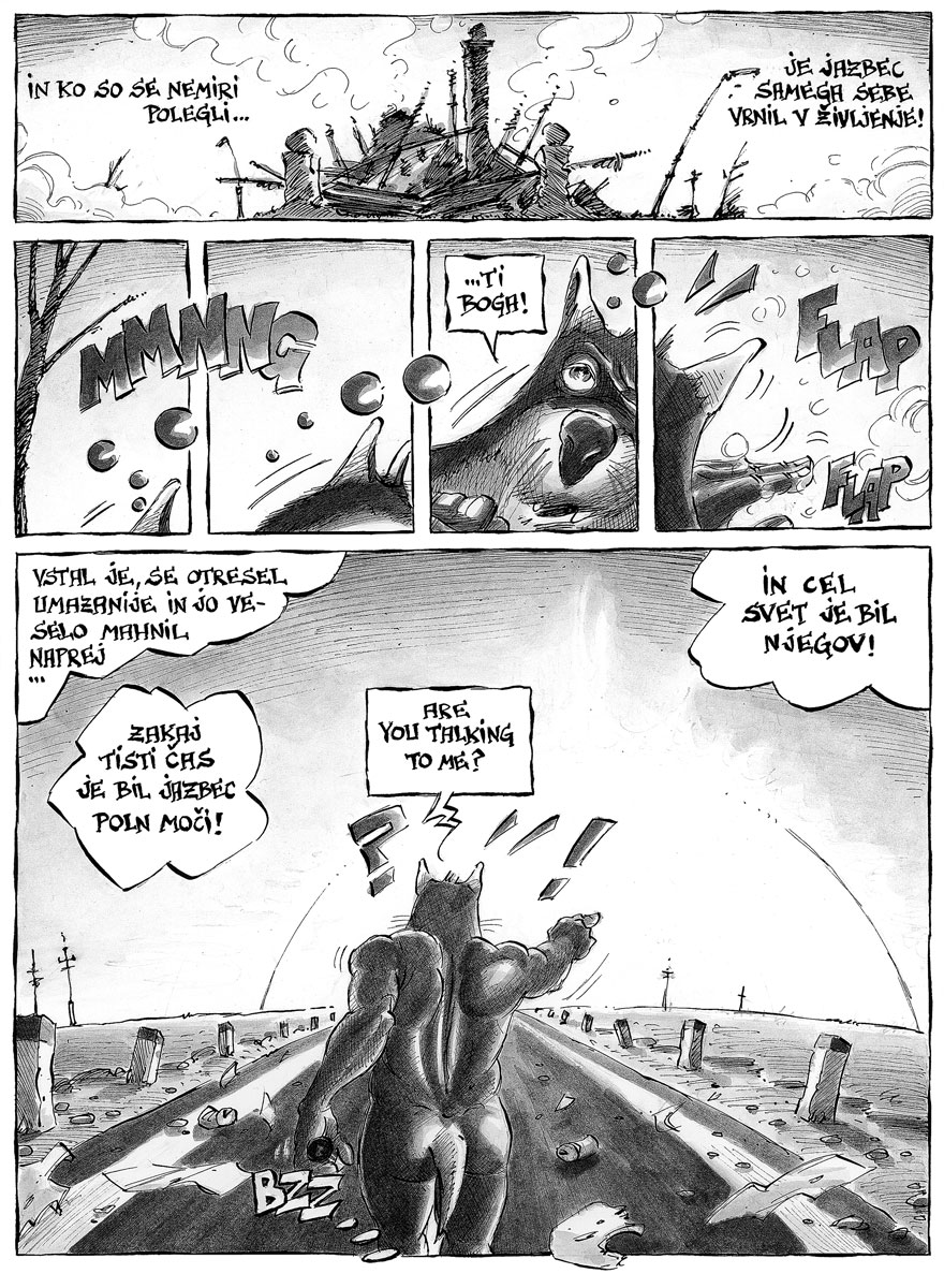 Marko
                      Kociper: Jazbec in ostali svet / The Badger and
                      the rest of the world